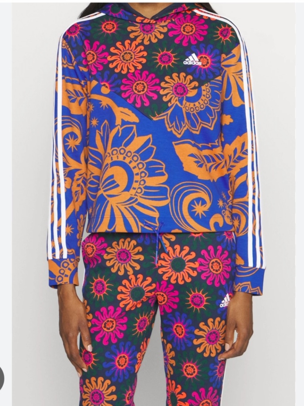 adidas x Farm Rio tropical set: Hoodie & Track Pants - Picture 6 of 14
